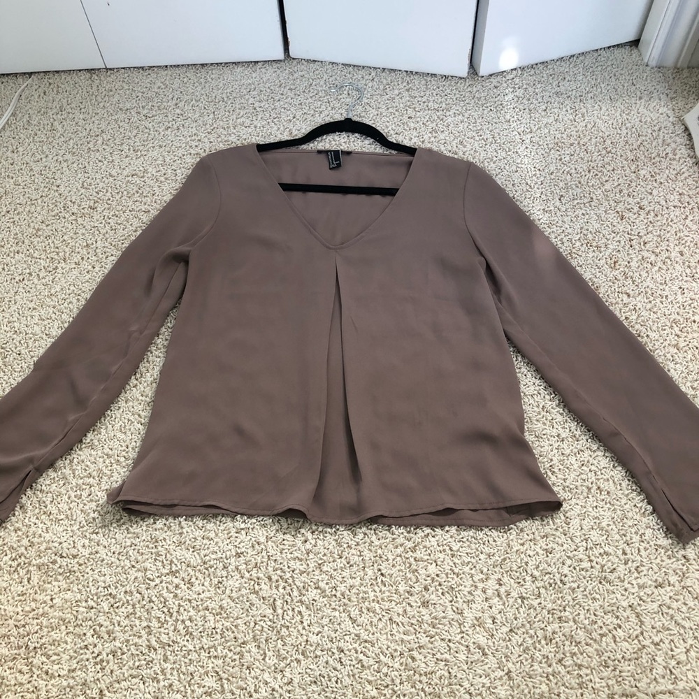 Polyester long sleeve shirt